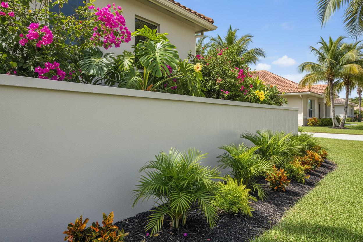 Retaining wall repair Naples Florida